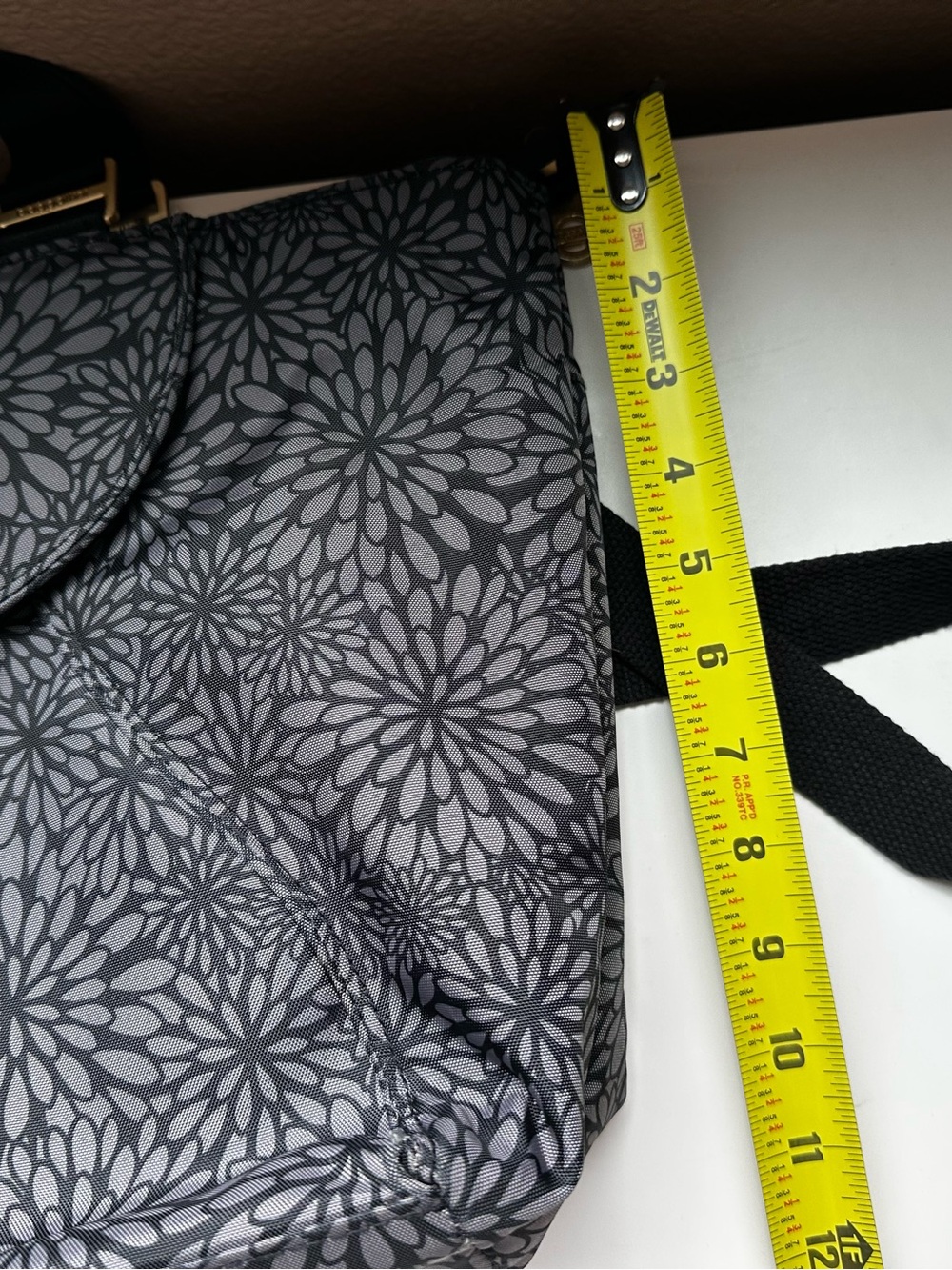 Baggalini Midnite Blossom Travel Tote - Picture 9 of 12